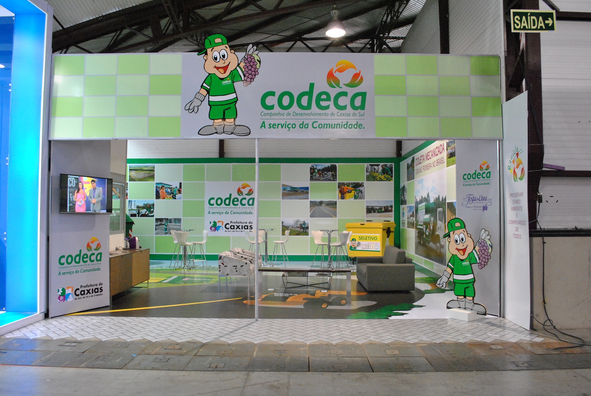  CODECA participa da Festa Nacional da Uva