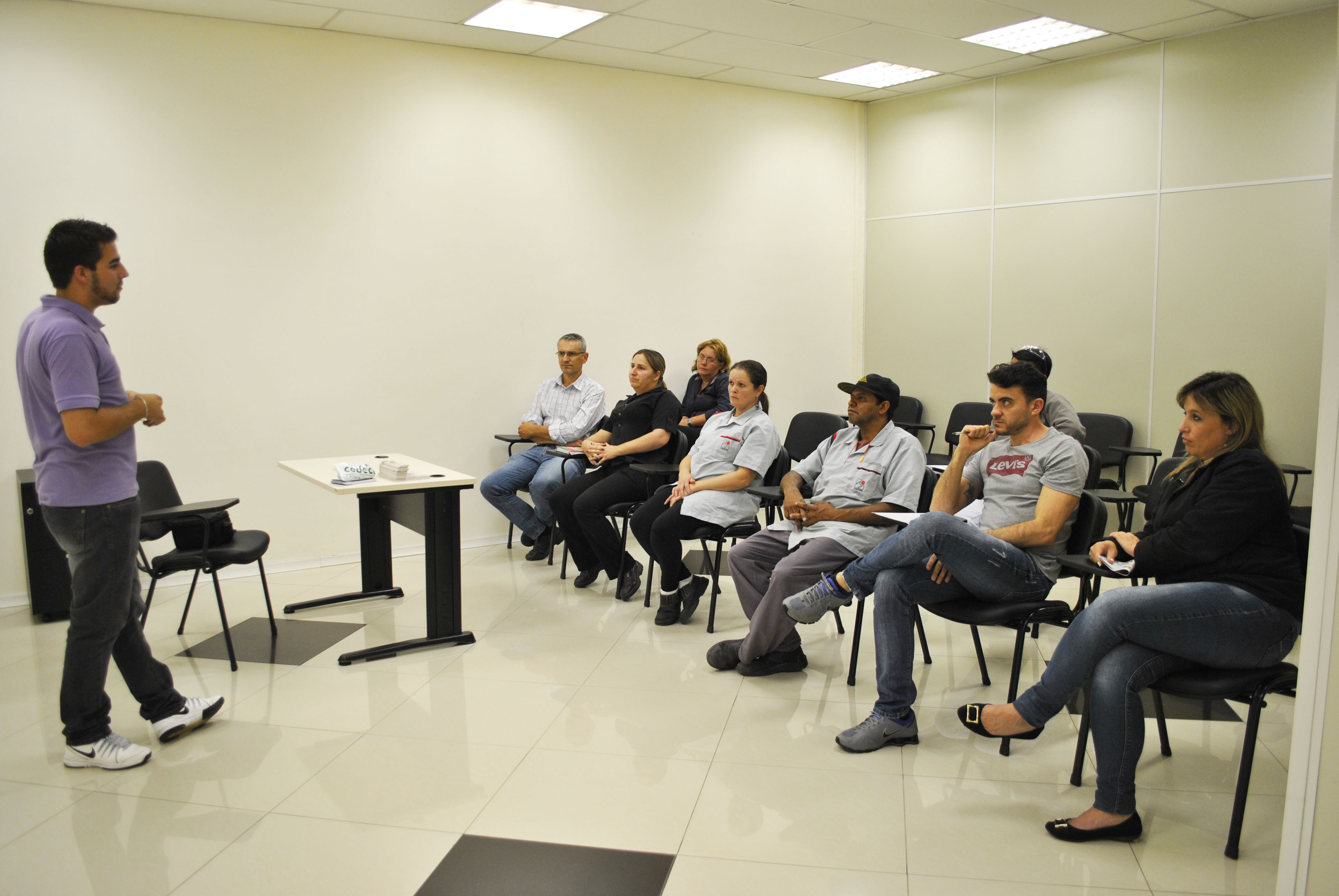  Colaboradores de empresa em Forqueta receberam palestra da Codeca