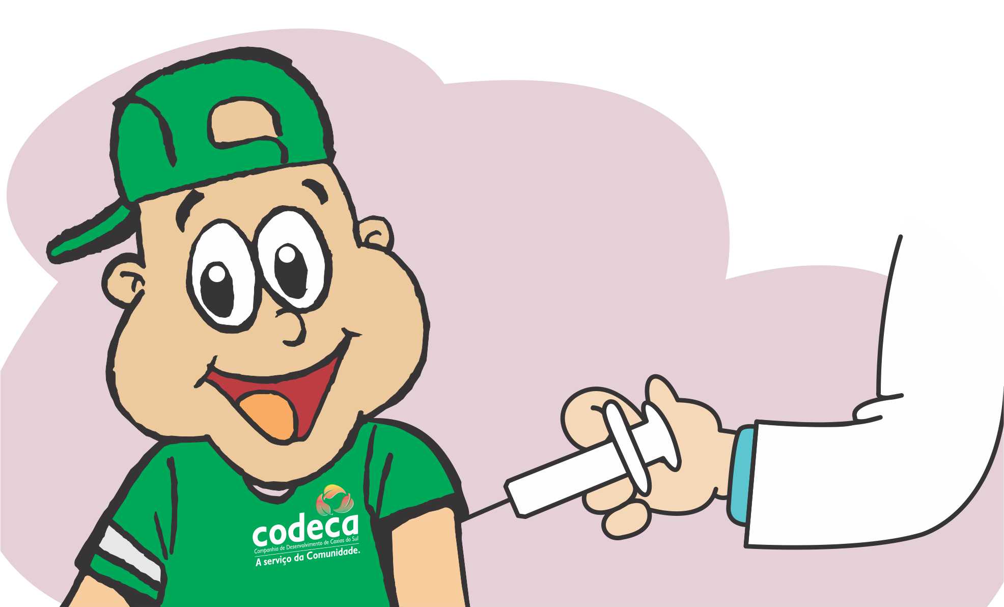  Codeca promove campanha interna contra a gripe