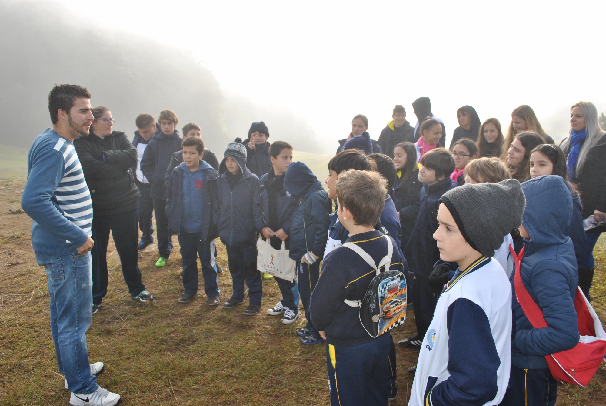  Roteiro Caminhos do Lixo é realizado com os alunos do Colégio Cenecista