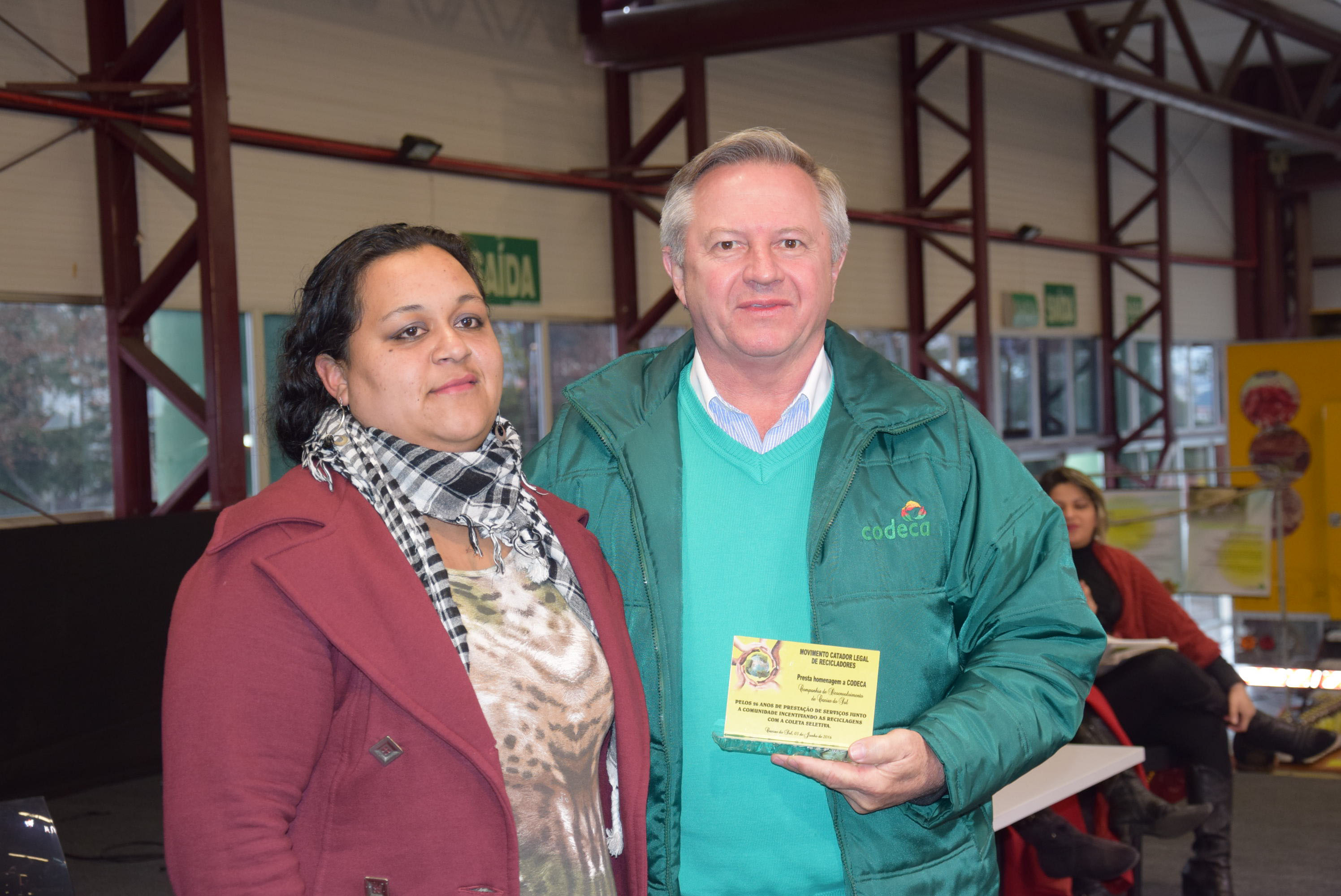 Codeca recebe homenagem do Movimento Catador Legal de Recicladores