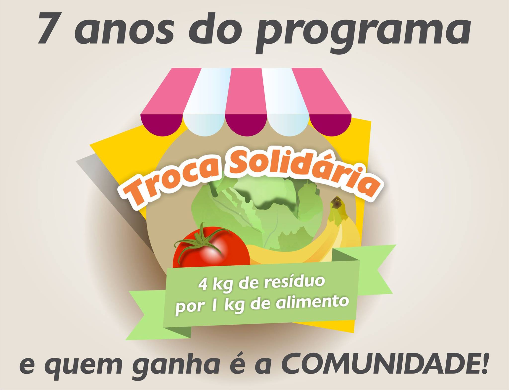  Programa Troca Solidária completa 7 anos