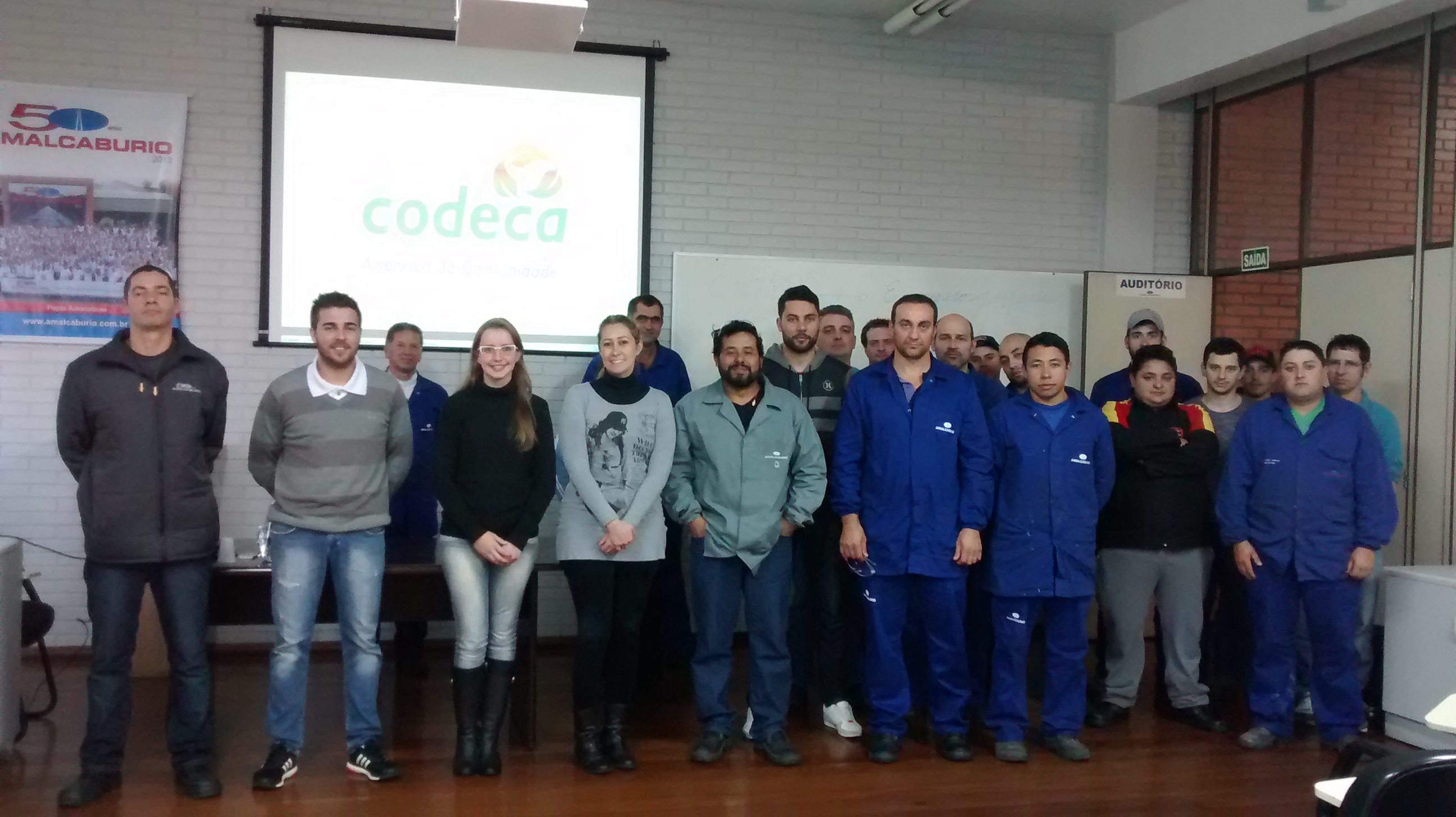  CODECA conscientiza colaboradores de empresa metalúrgica