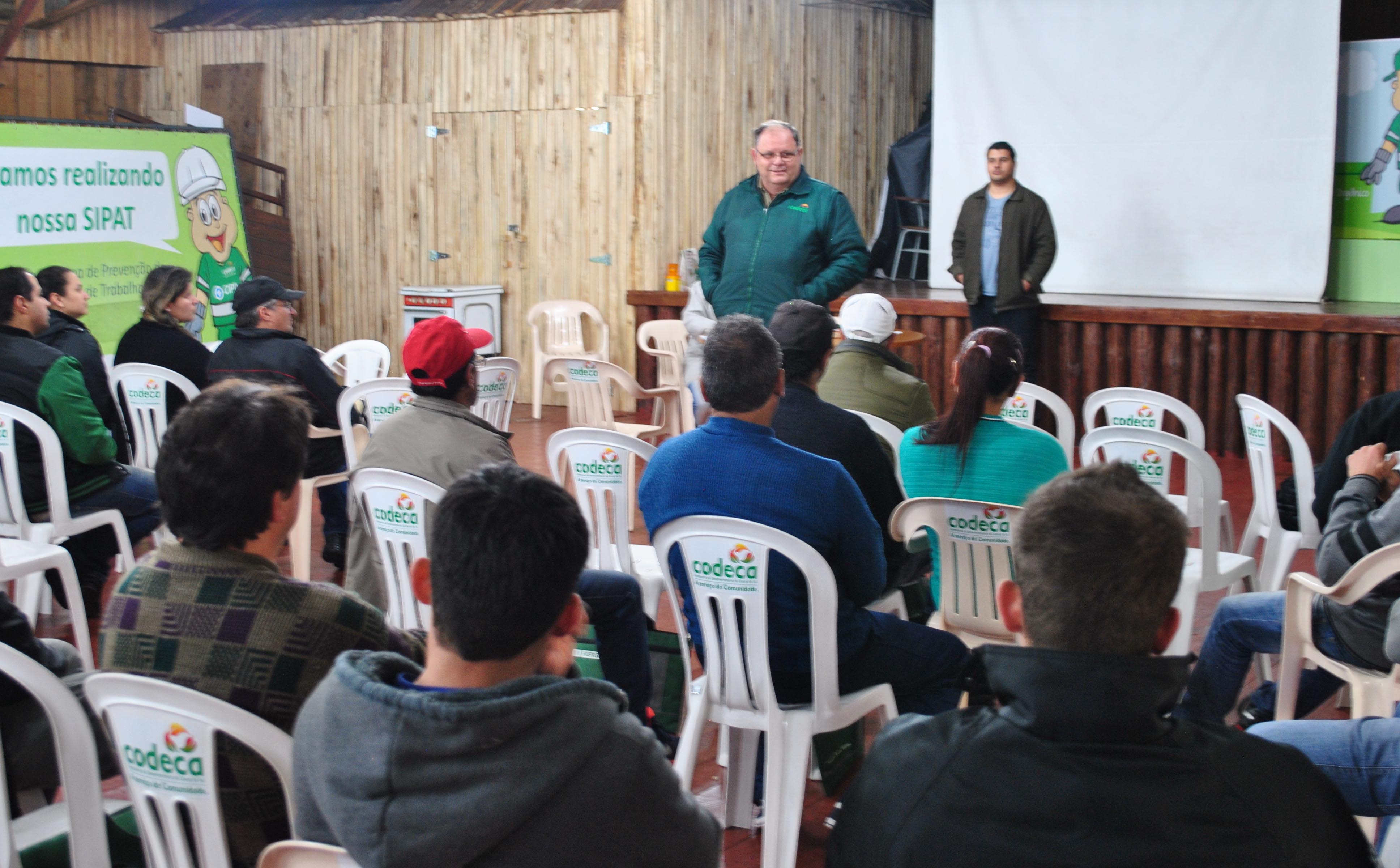  CODECA promove curso de segurança no trabalho em altura