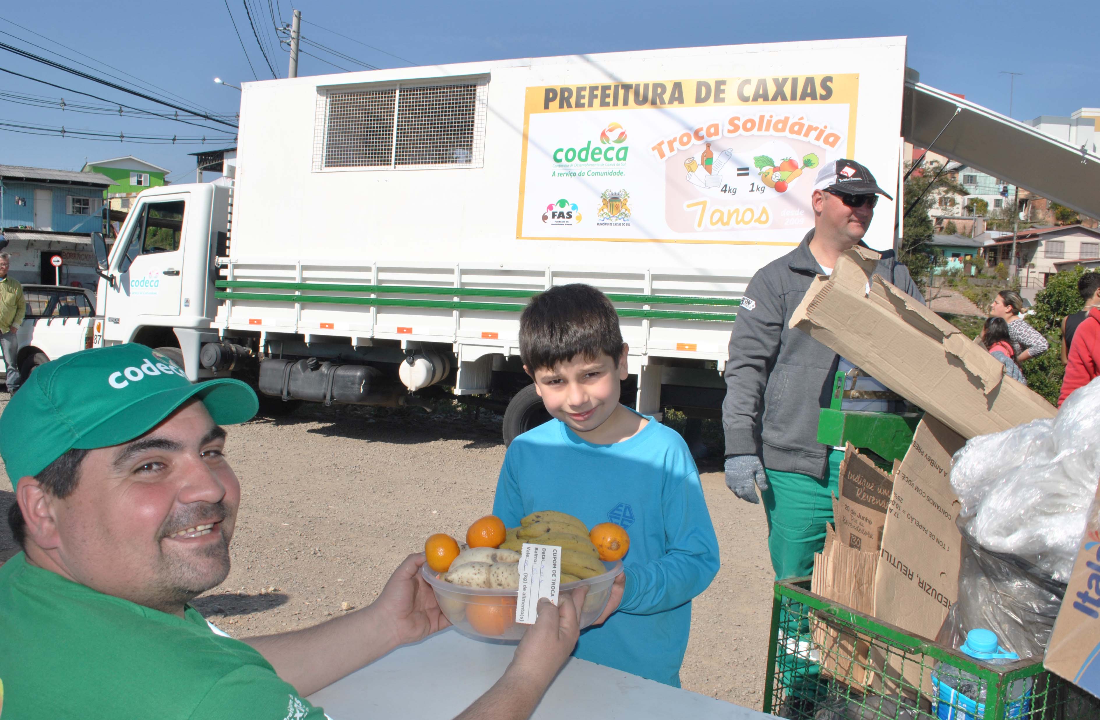  Sábado ocorre mais uma edição do Troca Solidária