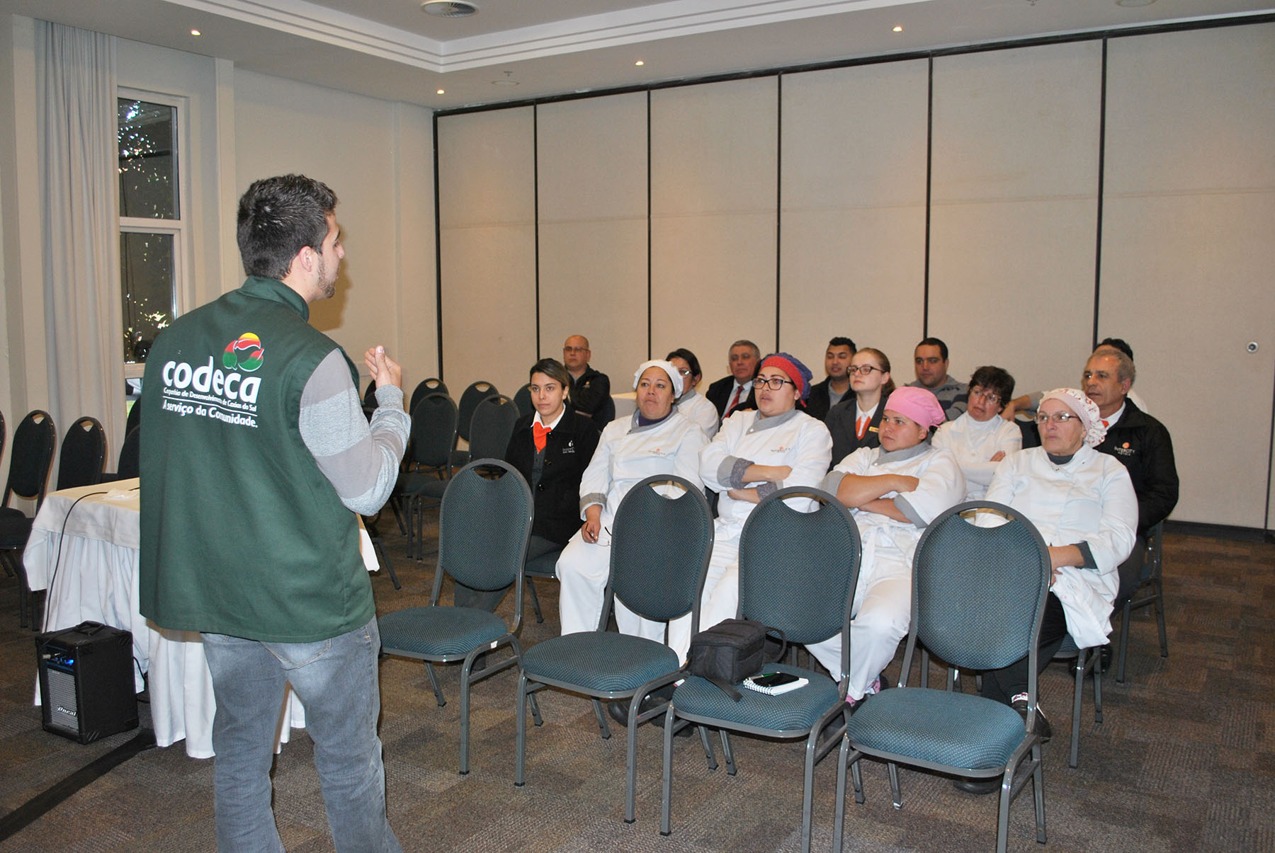  CODECA palestra em Hotel de Caxias do Sul