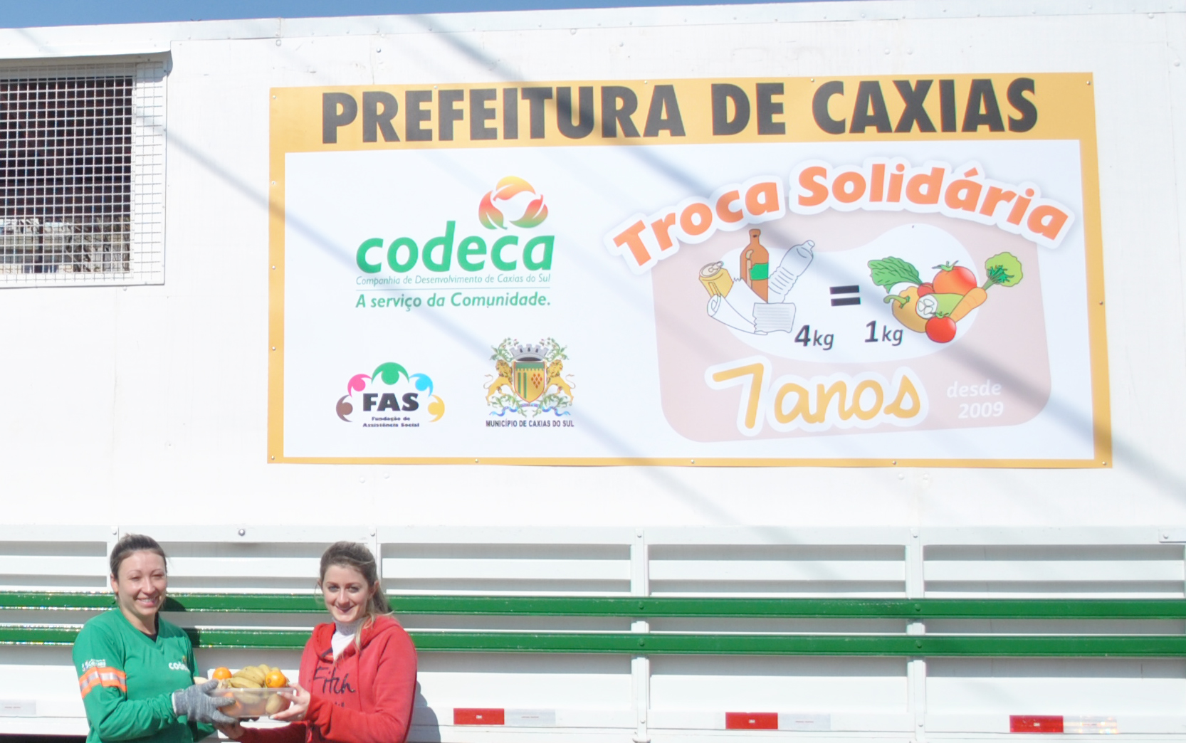  Sábado ocorre mais uma edição do Troca Solidária