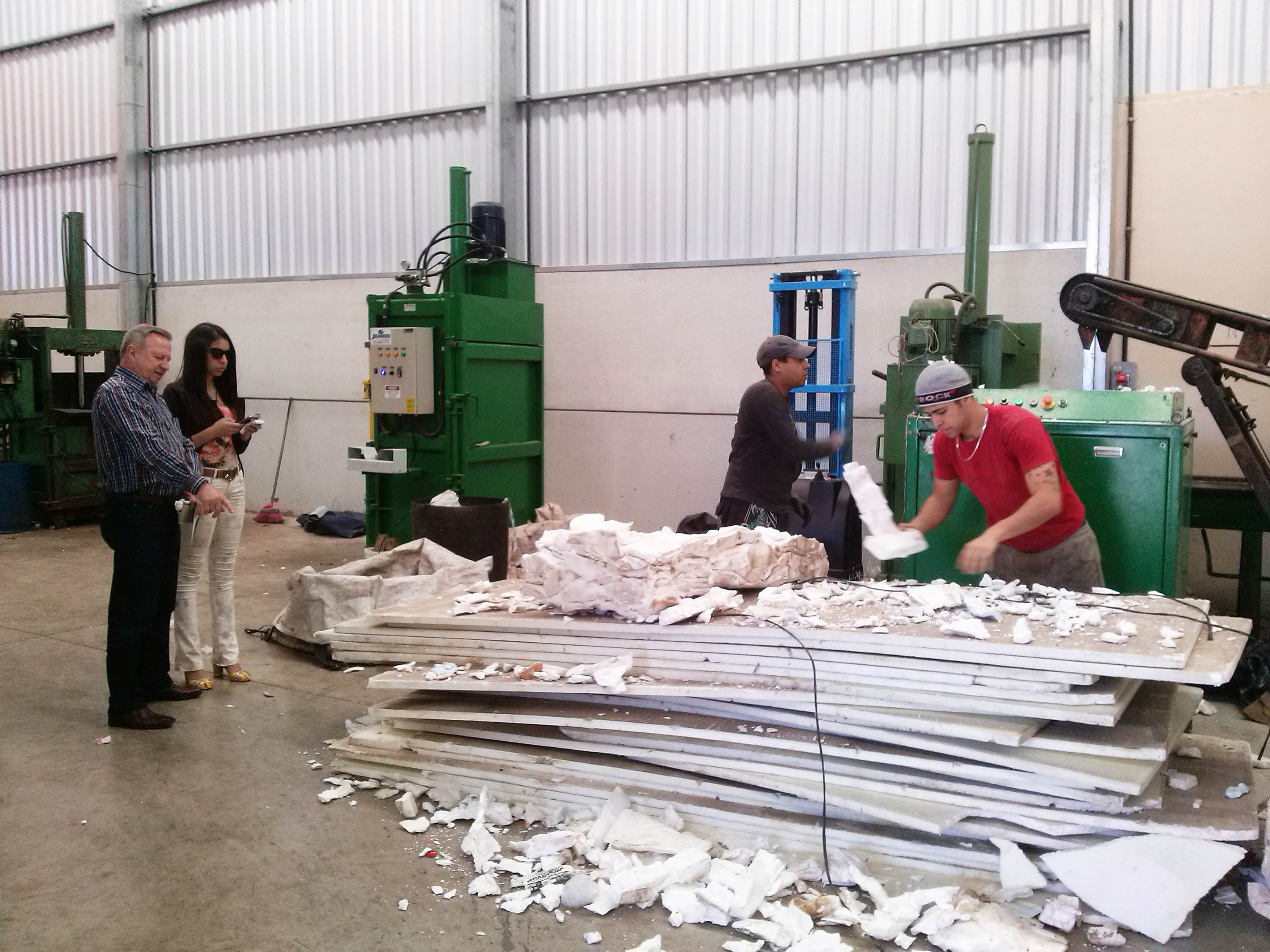  Isopor também é material reciclável em Caxias do Sul