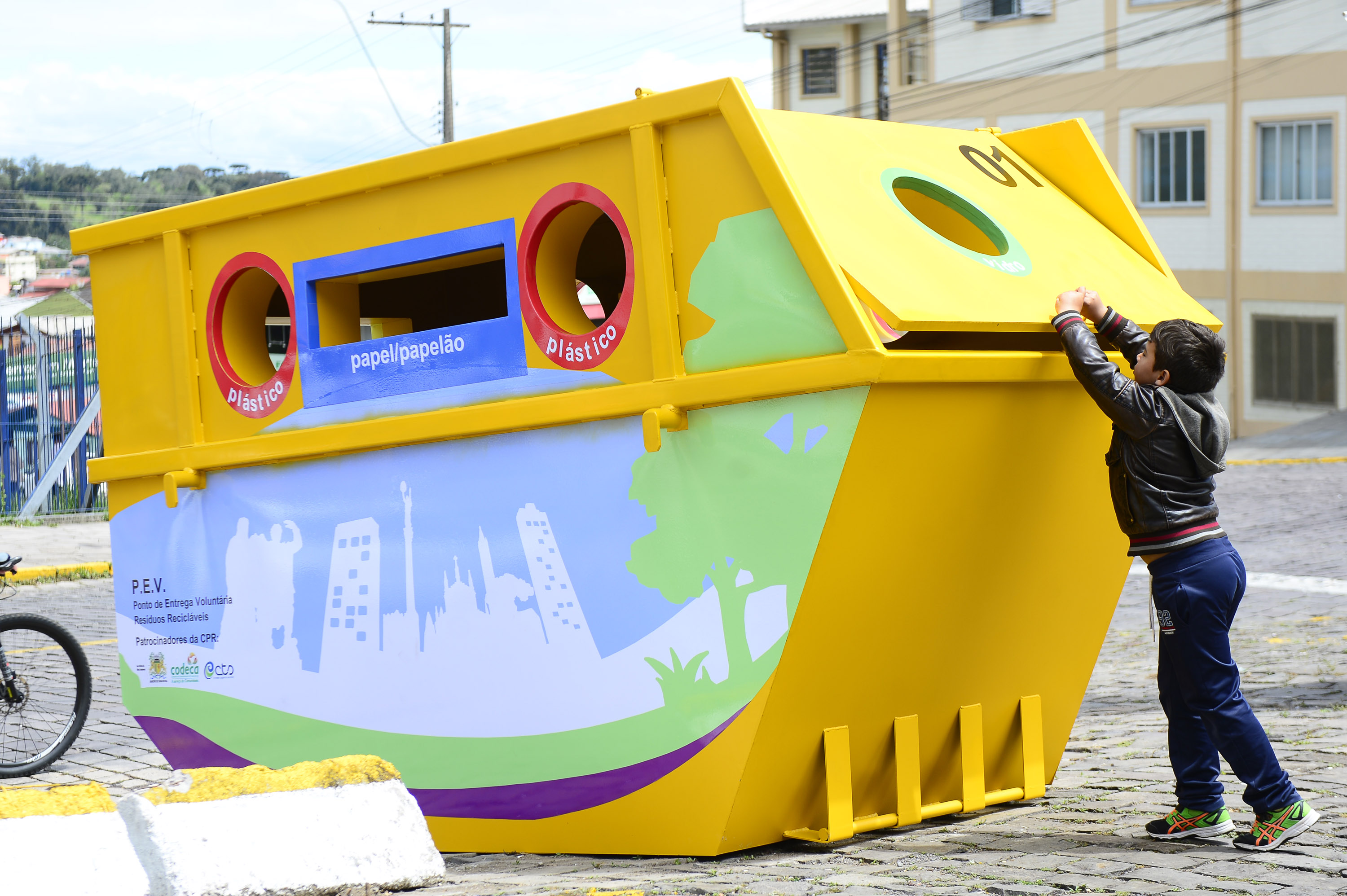  Bairro Serrano recebe o primeiro Ponto de Entrega Voluntária de Resíduo Reciclável da cidade