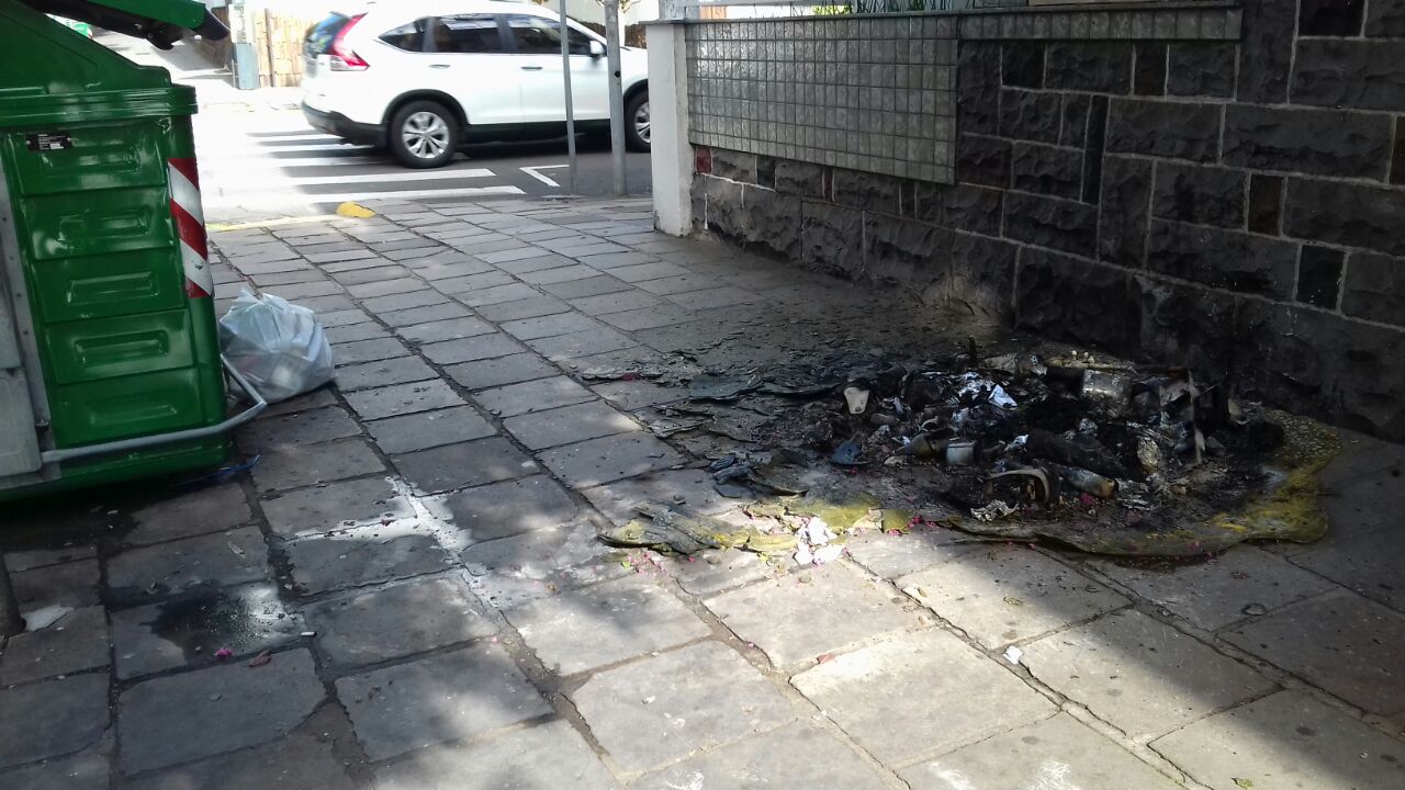  Codeca registra novos casos de queima de contêineres