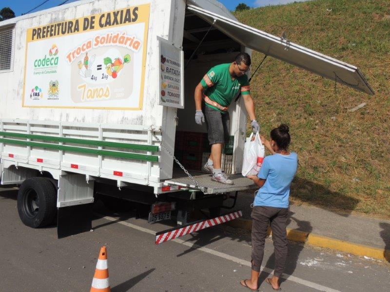  Sábado ocorre mais um Troca Solidária