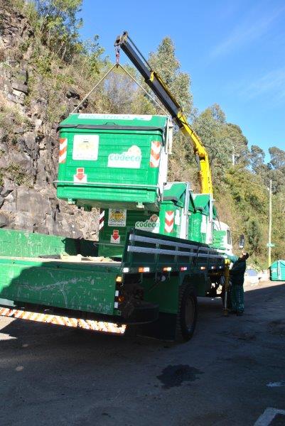  Codeca recupera 90 contêineres orgânicos e economiza R$ 450 mil