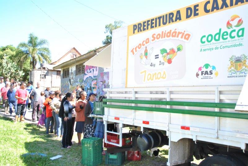  Dia 10 de agosto tem nova edição do Projeto Troca Solidária