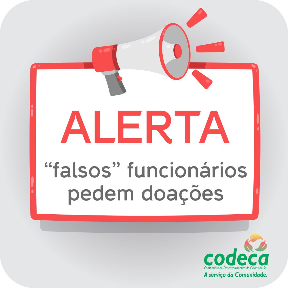 Codeca alerta sobre falso funcionário que pede doações para o Natal no bairro Jardim América