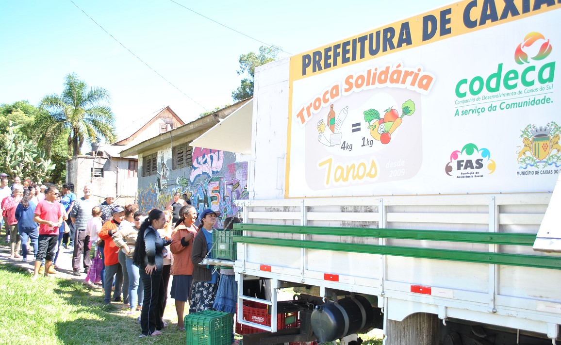  Nesta quinta, 20/12, tem mais uma edição do Troca Solidária