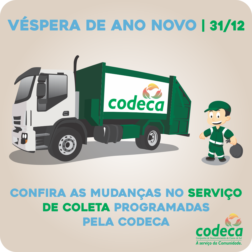  O que vai mudar nos serviços de coleta e varrição durante feriado de final de ano
