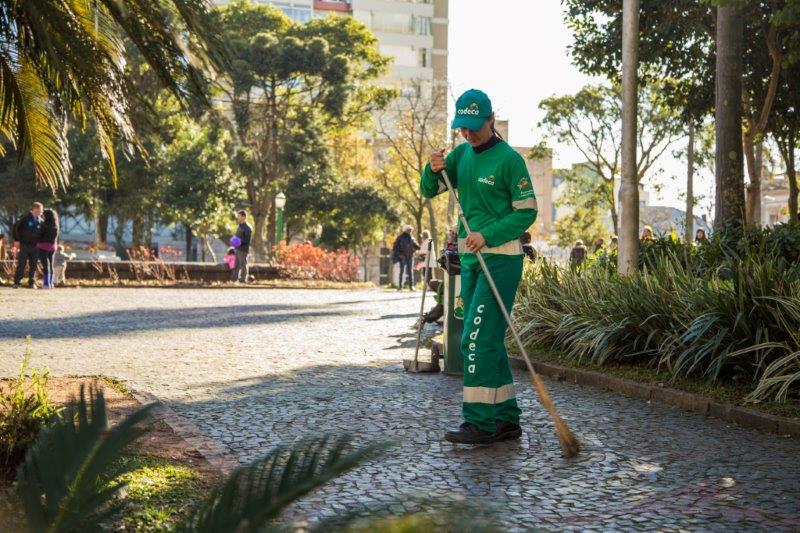  Codeca prestará serviços de limpeza durante a Festa Nacional da Uva 2019