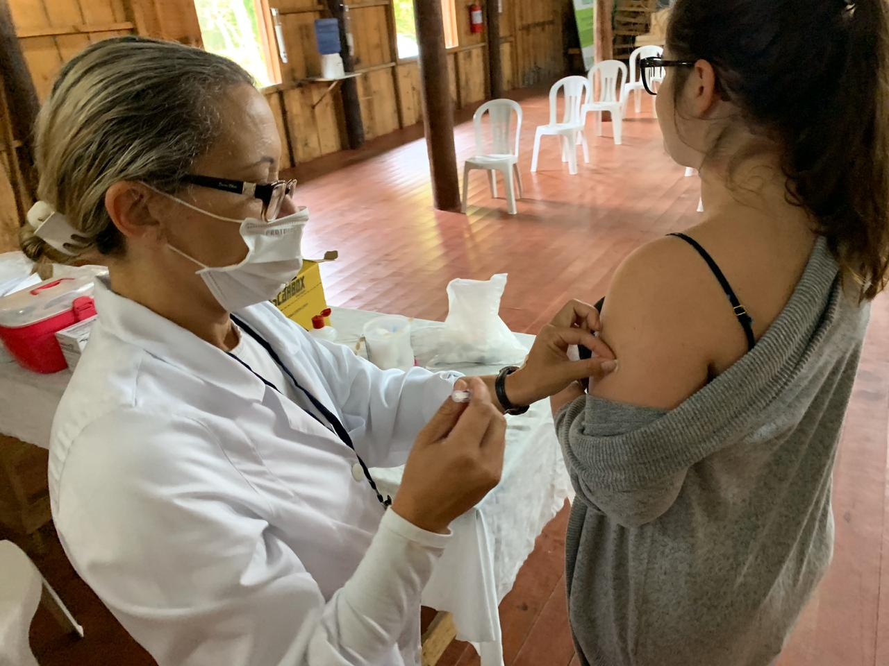  Codeca realiza campanha de vacinação contra vírus da gripe