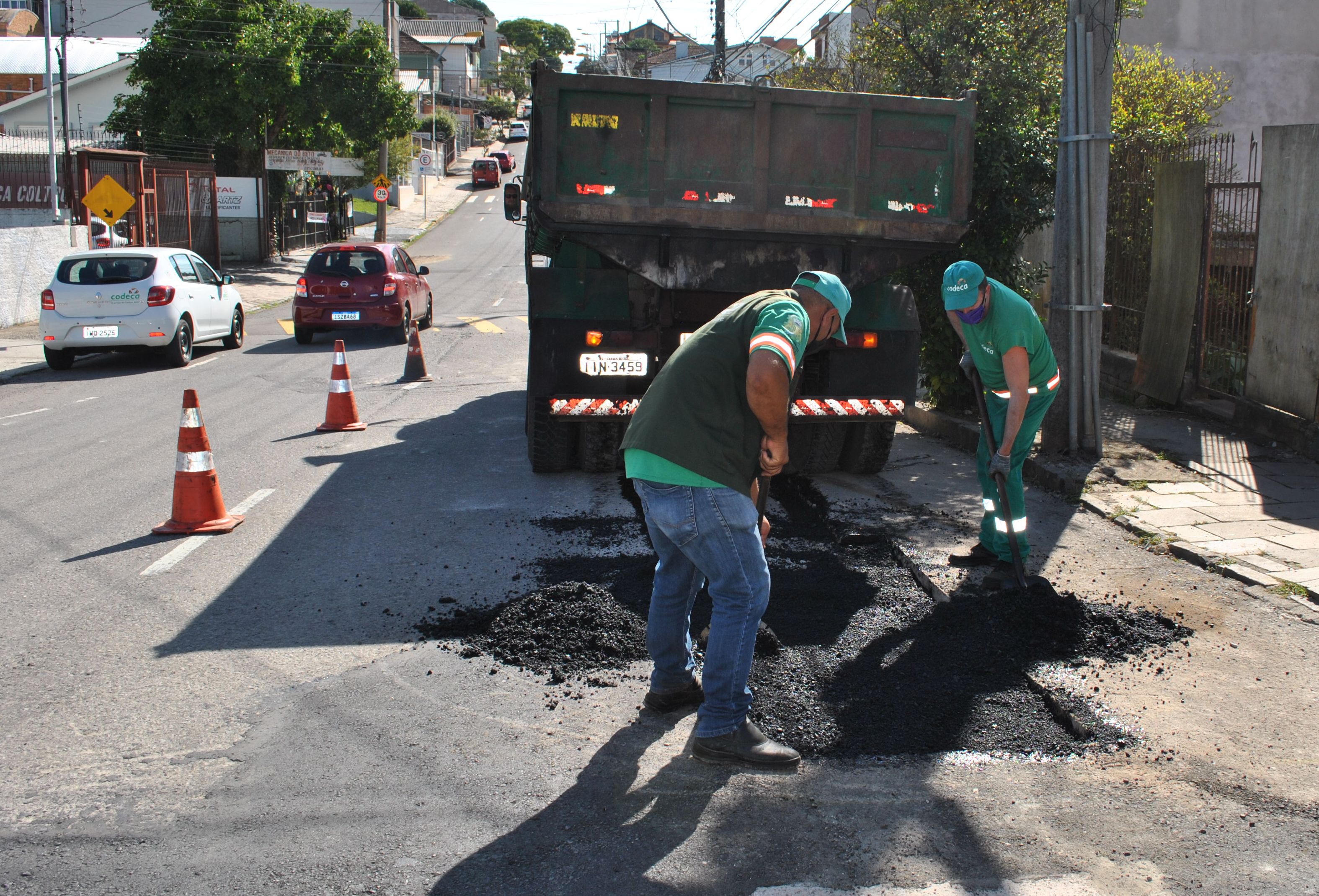  Codeca intensifica obras de recuperação de vias da cidade