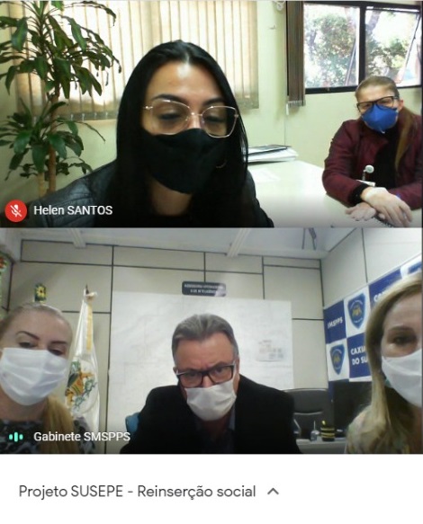  Presidente da Codeca trata sobre reinserção social com o secretário da Segurança Pública