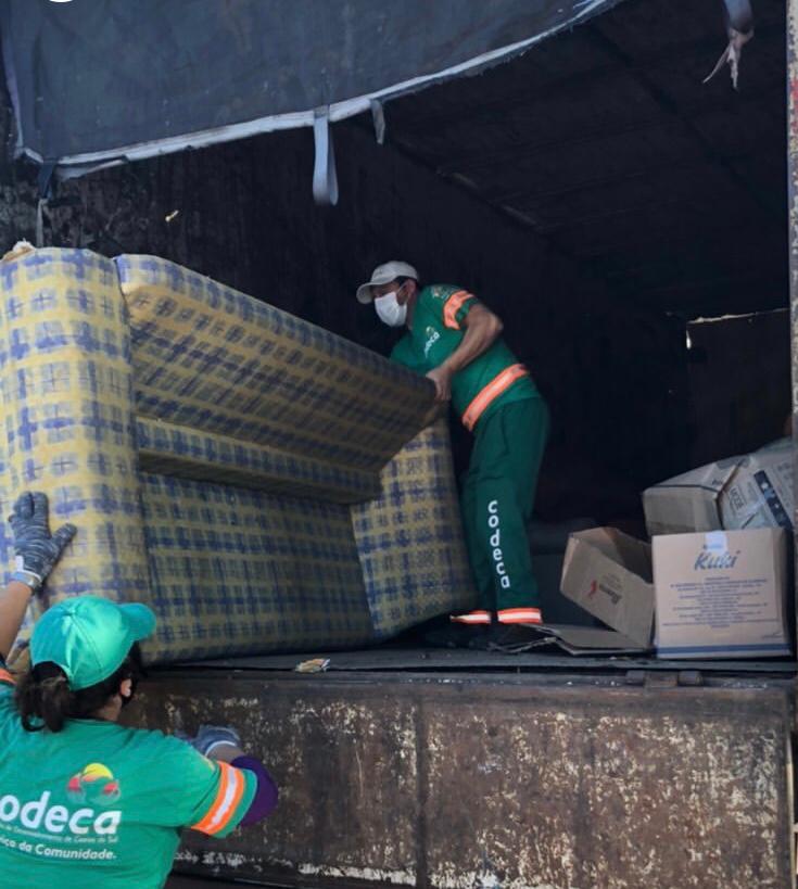  Ecoponto da Codeca destina mais de 120 itens no mês de junho