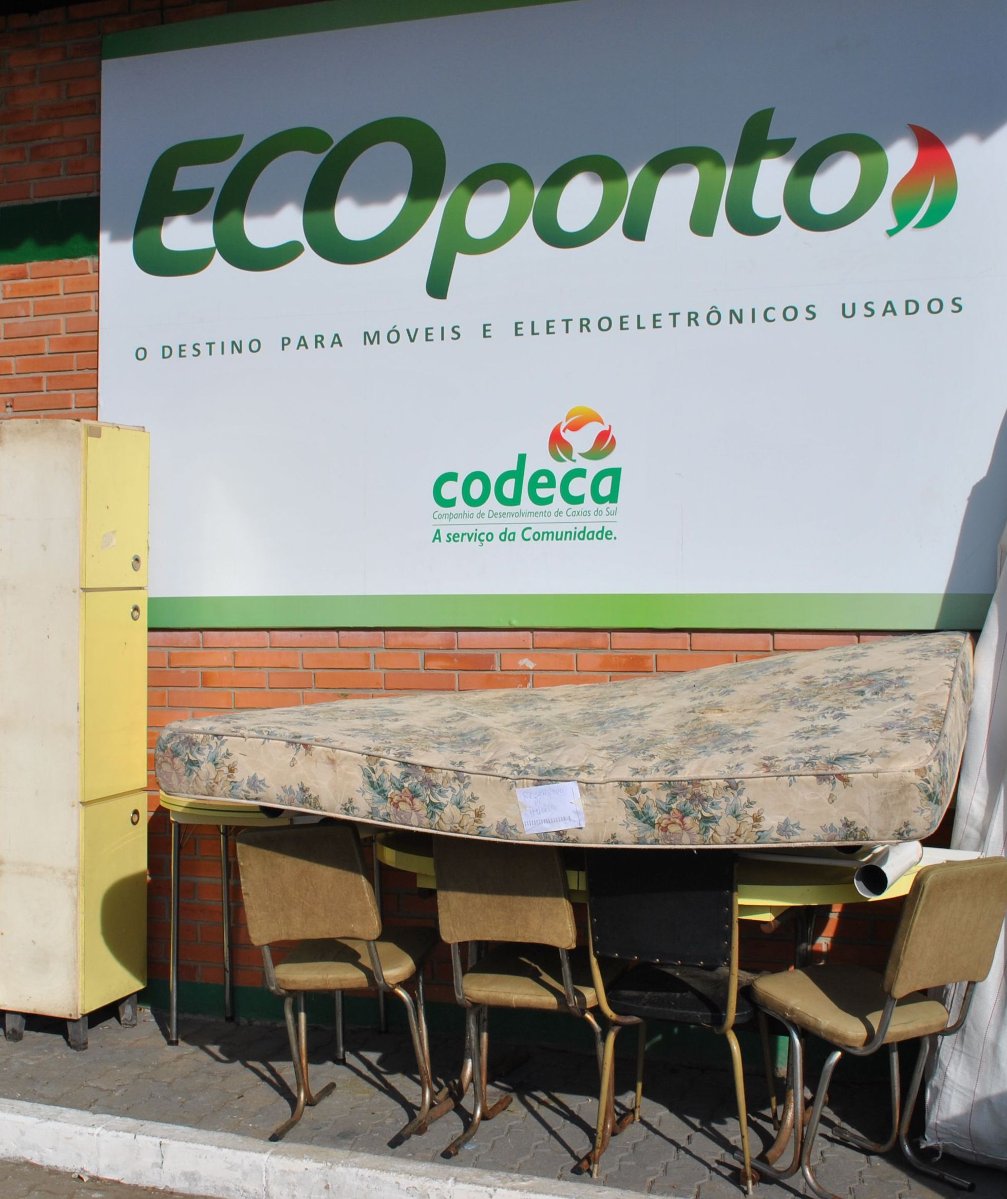  Ecoponto destina mais de 200 itens na última quinzena de julho