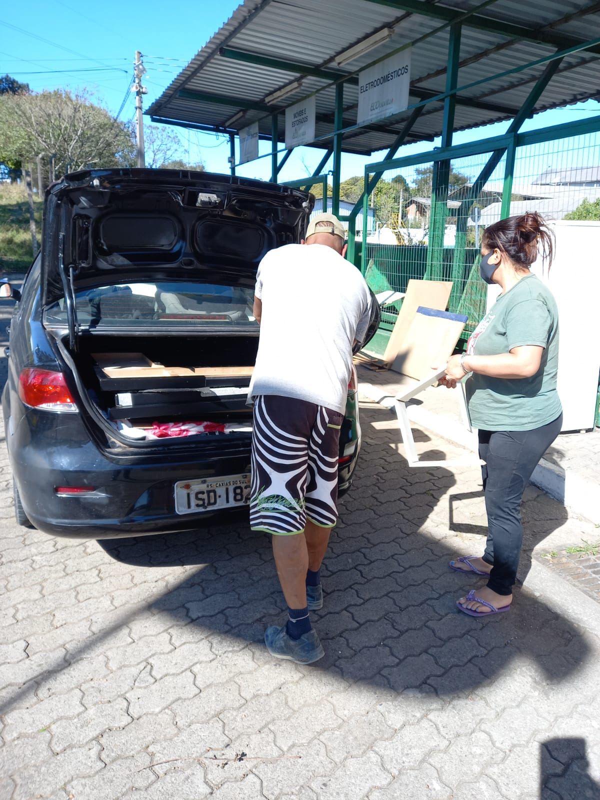  Ecoponto da Codeca destina 211 itens em agosto