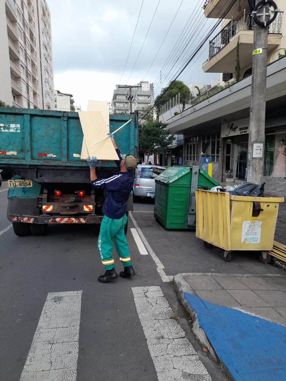 Bota-Fora na região Central arrecada uma tonelada de resíduos