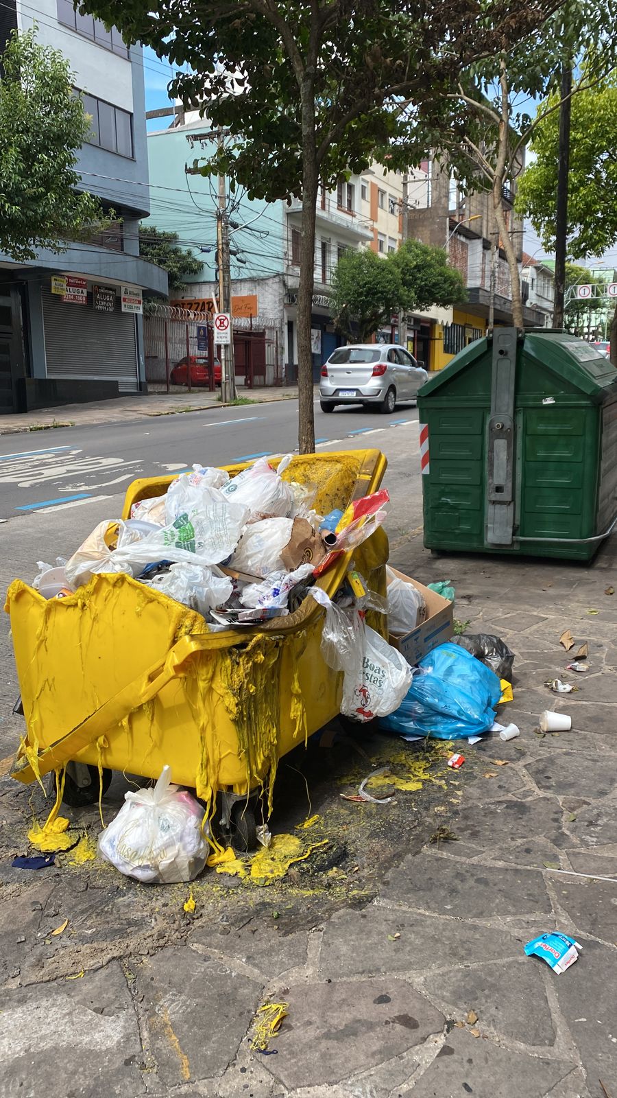  Codeca registra o primeiro contêiner incendiado em 2022 nas primeiras horas do ano novo