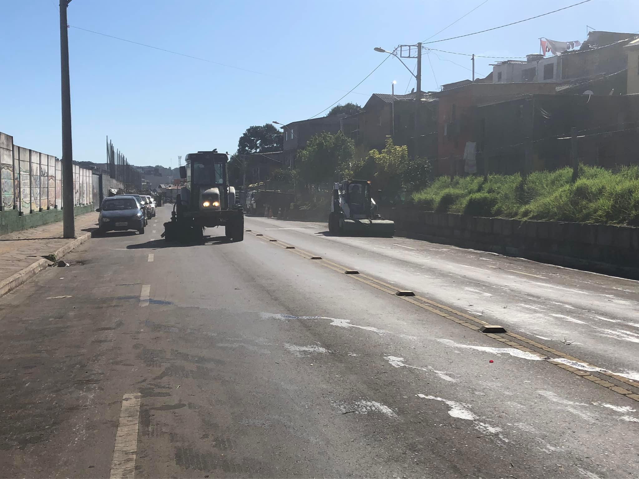  Prefeitura de Caxias promove nova força-tarefa de limpeza na Cristóforo Randon