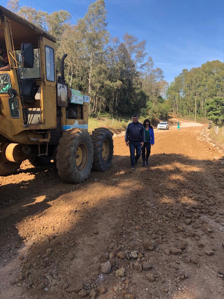  Presidente Maria de Lourdes visita obras no interior a cargo da Codeca