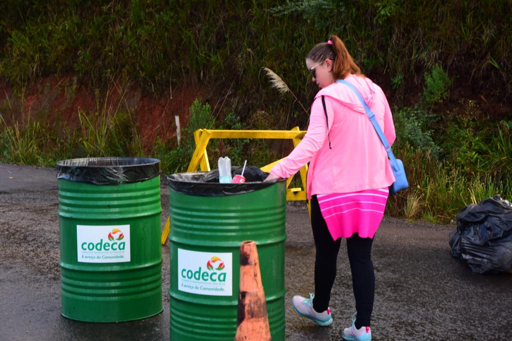  Codeca recolhe mais de 1 tonelada de resíduos na 143ª Romaria de Caravaggio