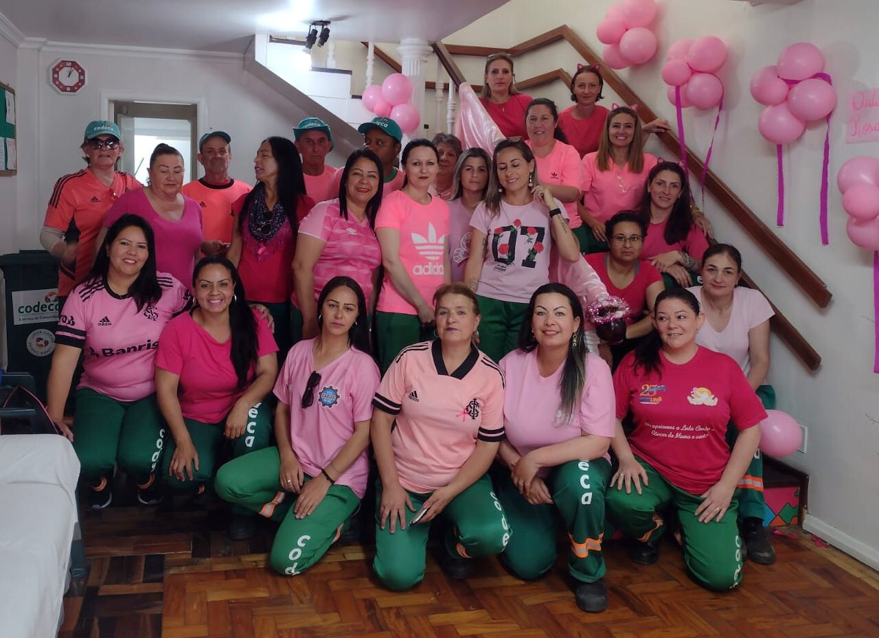  Outubro Rosa: Organização, mobilização, união, diversão, conscientização, prevenção.