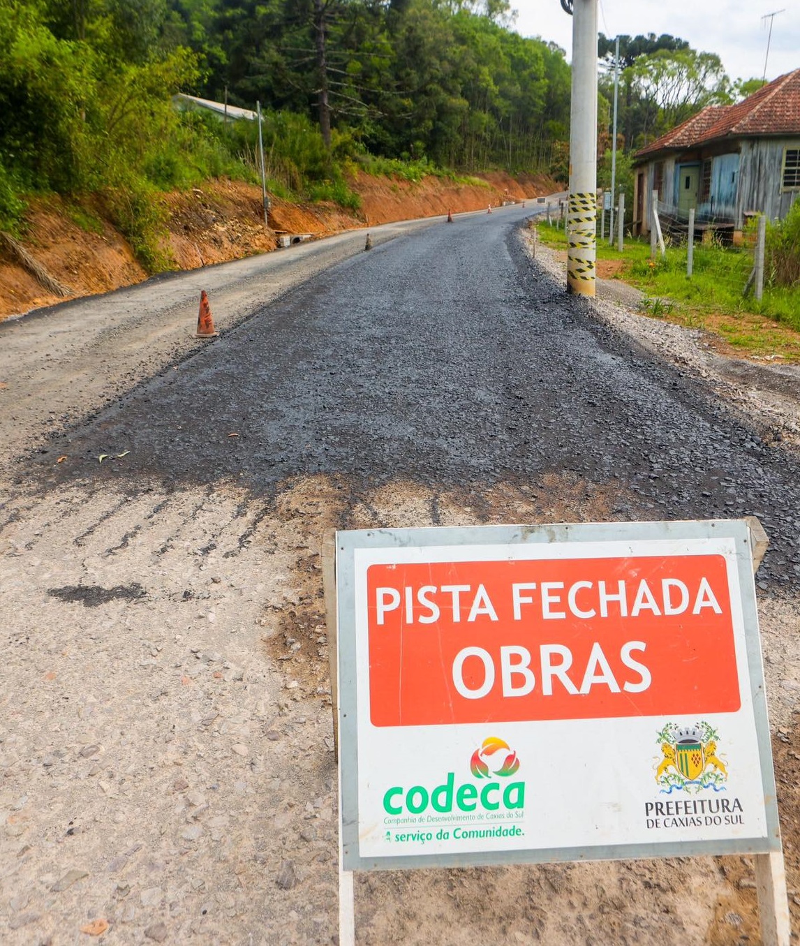  Obras na segunda etapa da Estrada João Boldo estão em ritmo acelerado 