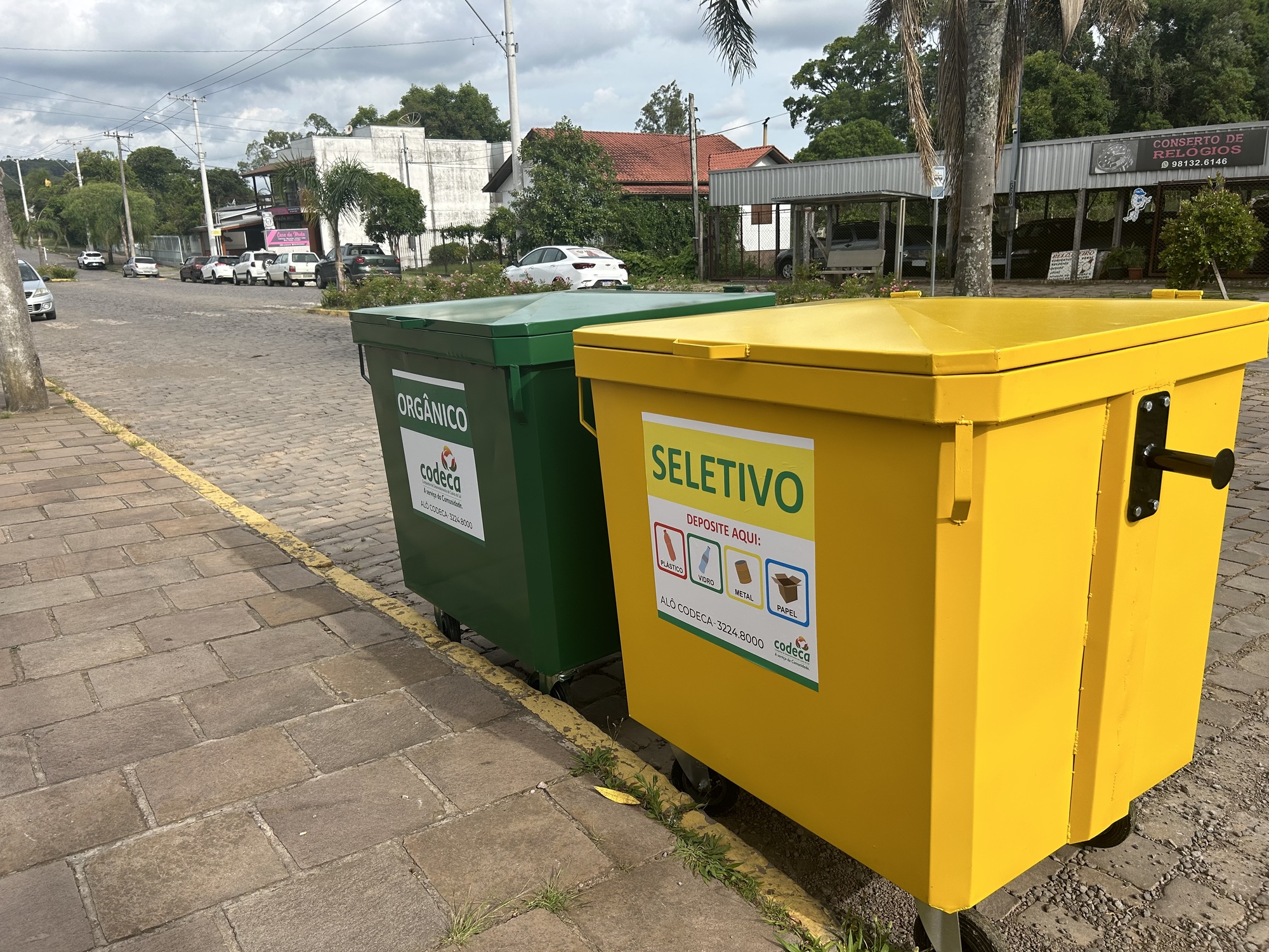  Projeto-piloto de coleta com contêineres beneficia Fazenda Souza