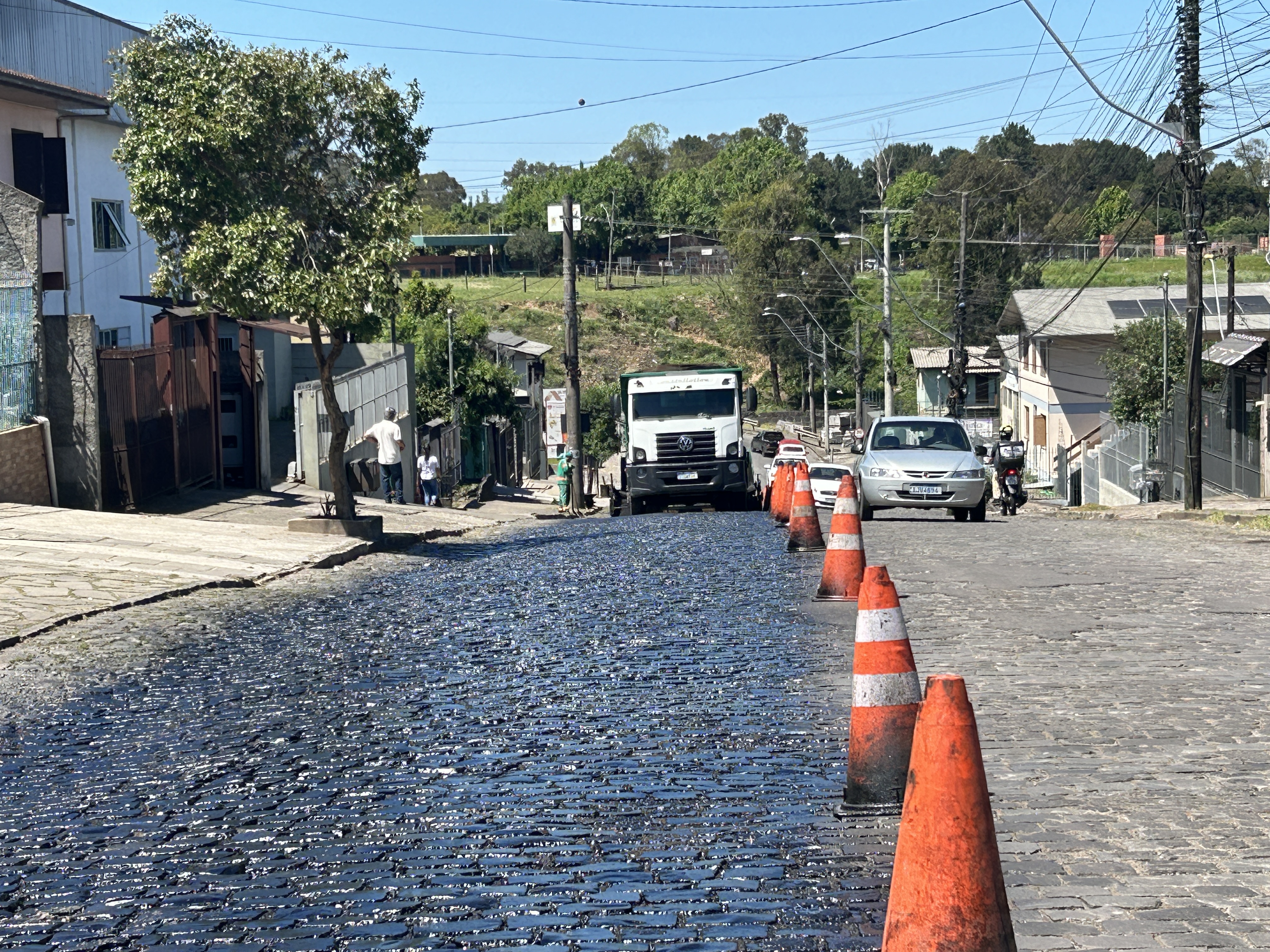  Codeca utiliza 4,2 mil toneladas e recupera 53,6 mil metros quadrados de ruas em outubro