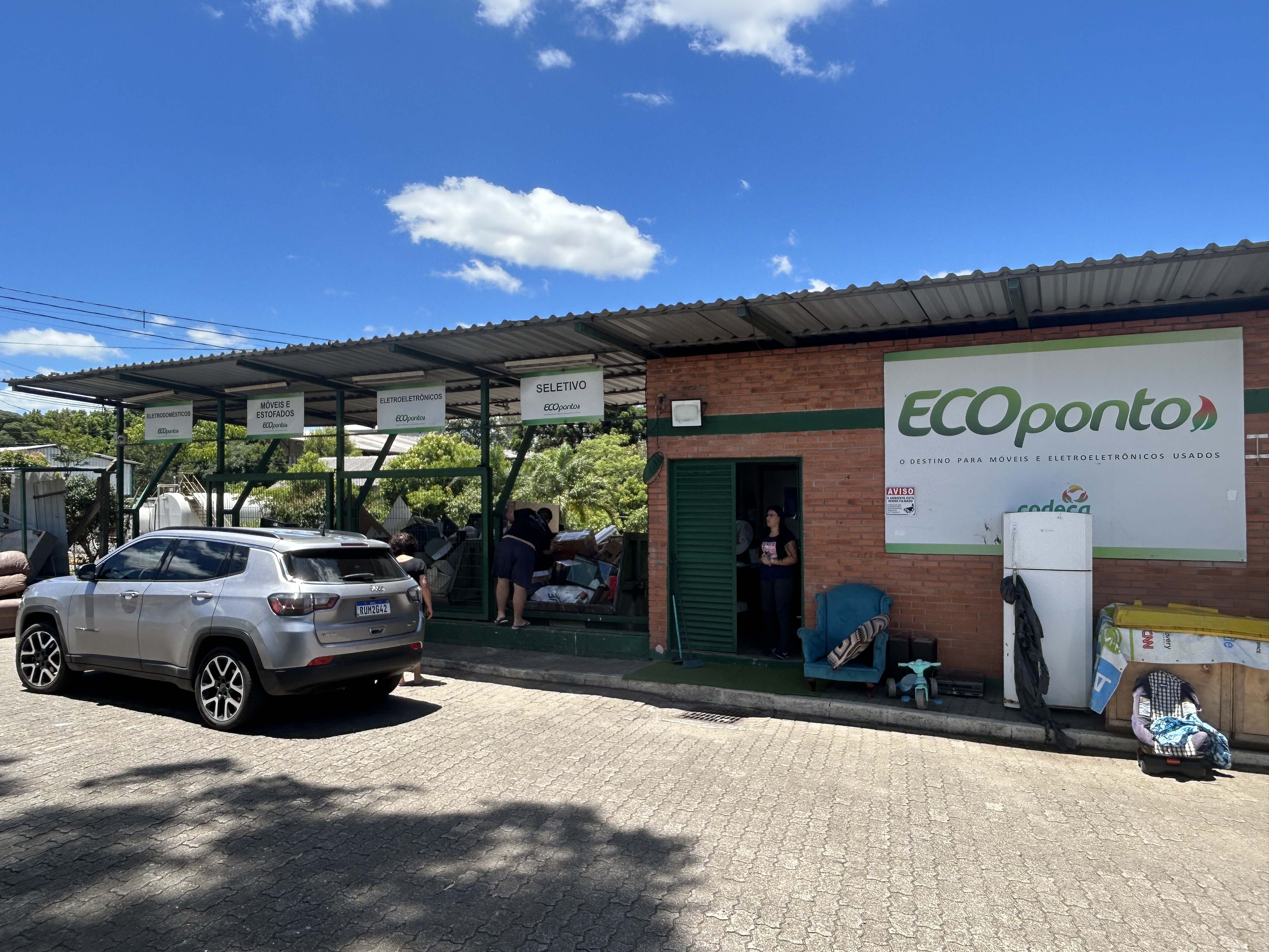 Ecoponto da Codeca recebe mais de 4,5 mil doações em 2024