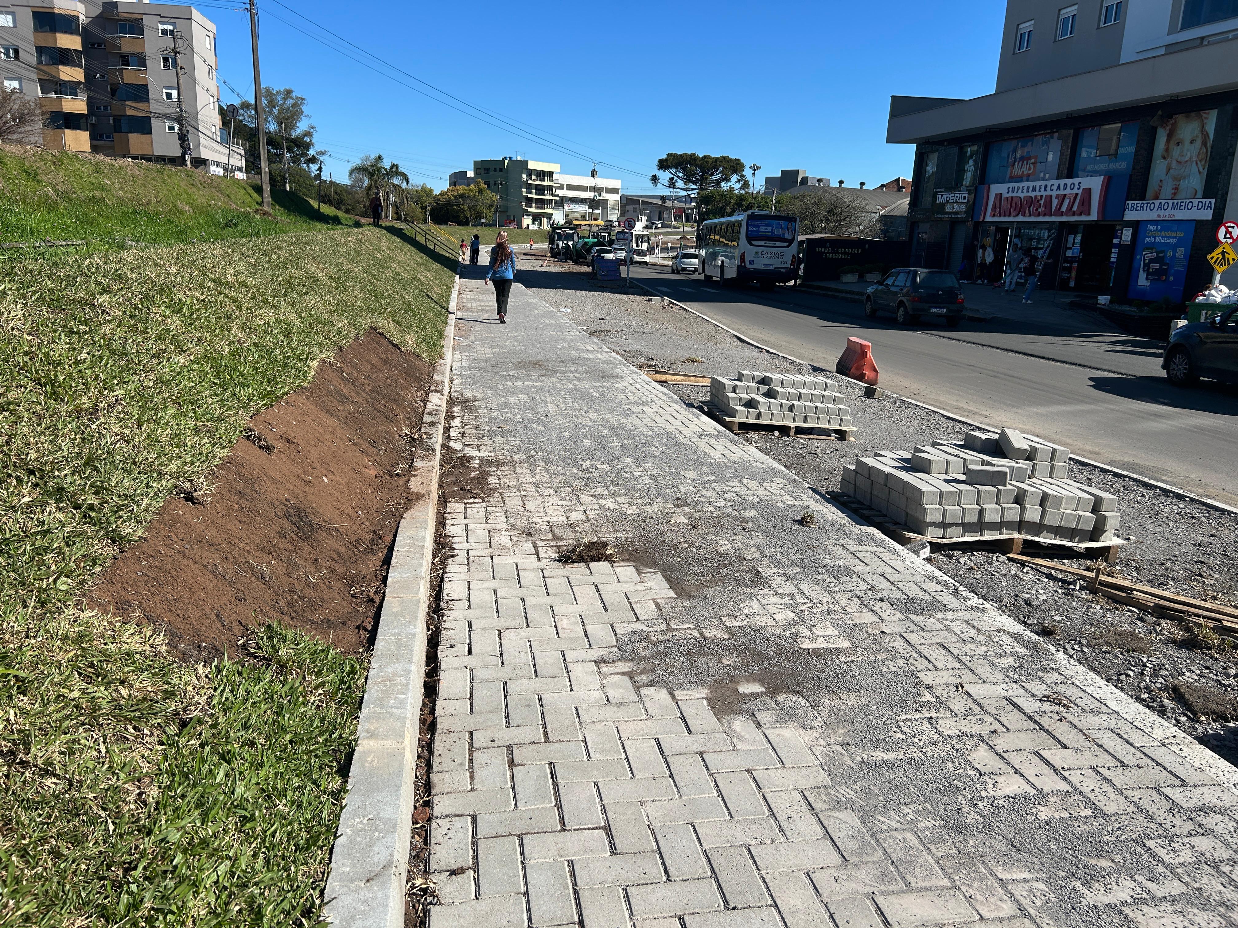  Grama é furtada da obra de revitalização no bairro Desvio Rizzo