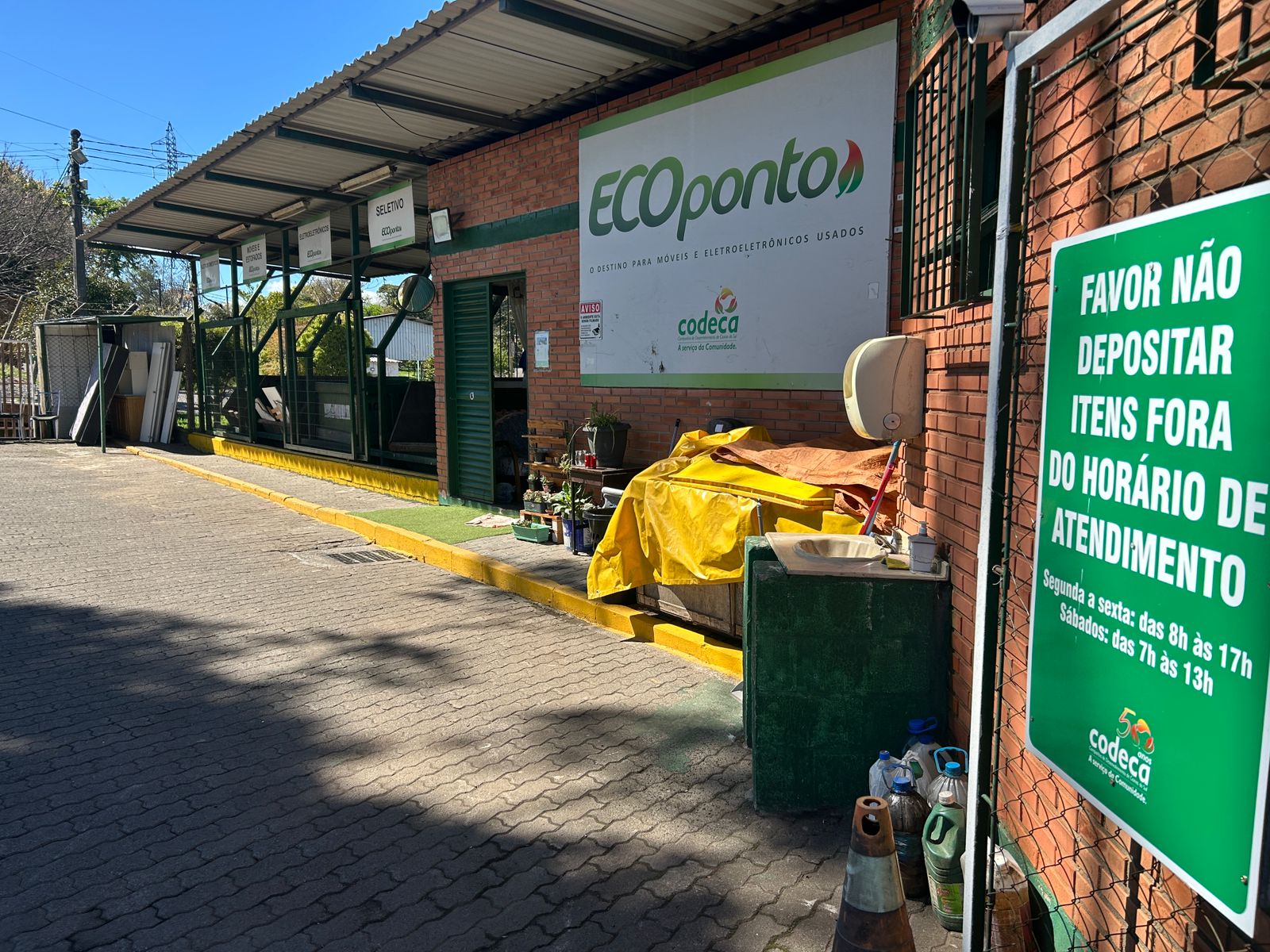  Caxias do Sul conta com três ecopontos para recebimento de resíduos sólidos