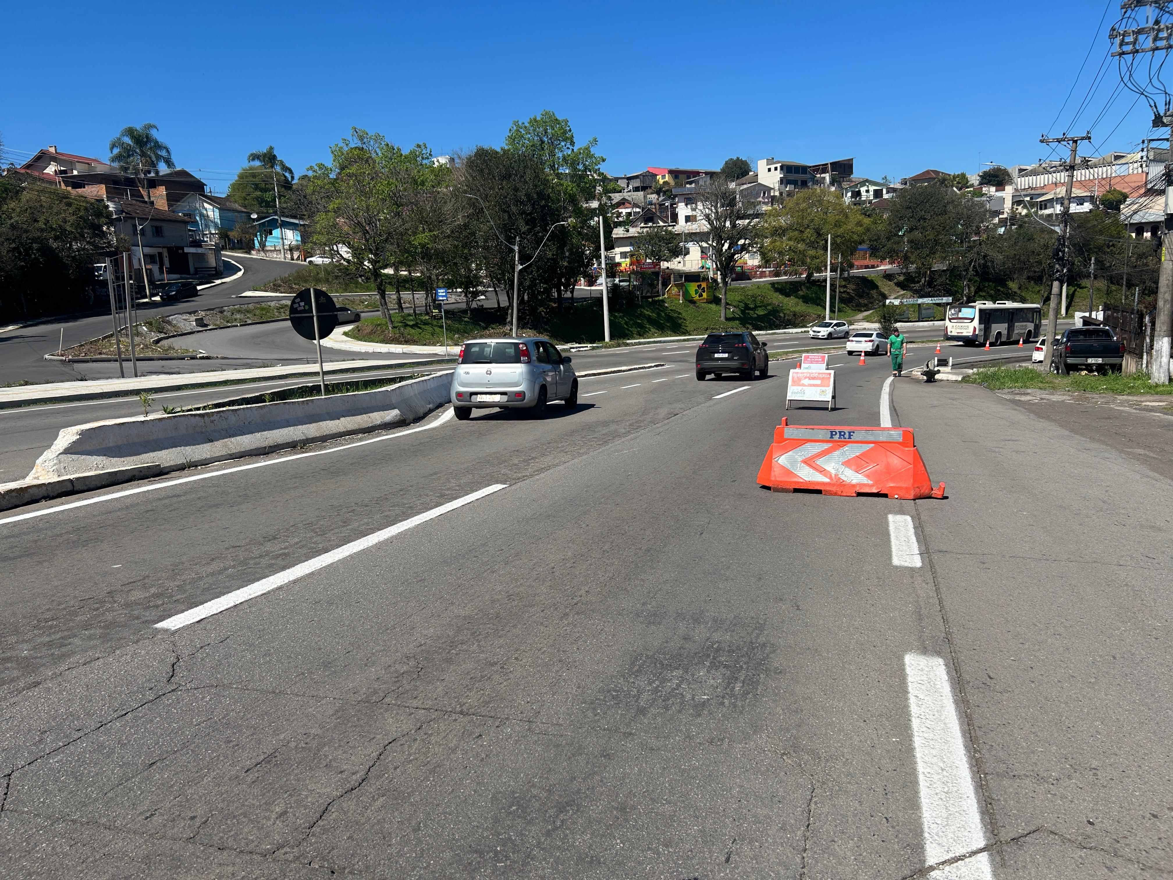  Nova etapa da obra do bairro Planalto provoca alterações de trânsito na BR-116