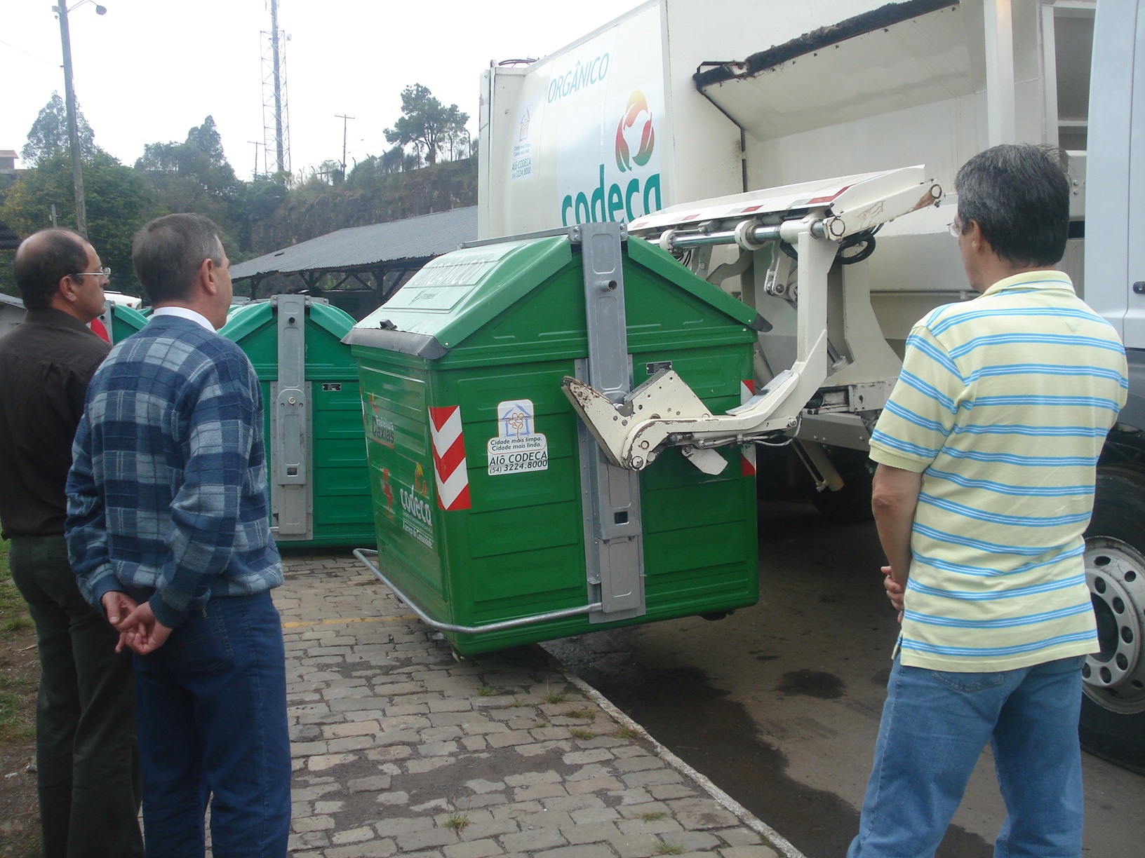  Técnicos do DMLU de Porto Alegre vêm a Caxias conhecer Coleta Mecanizada