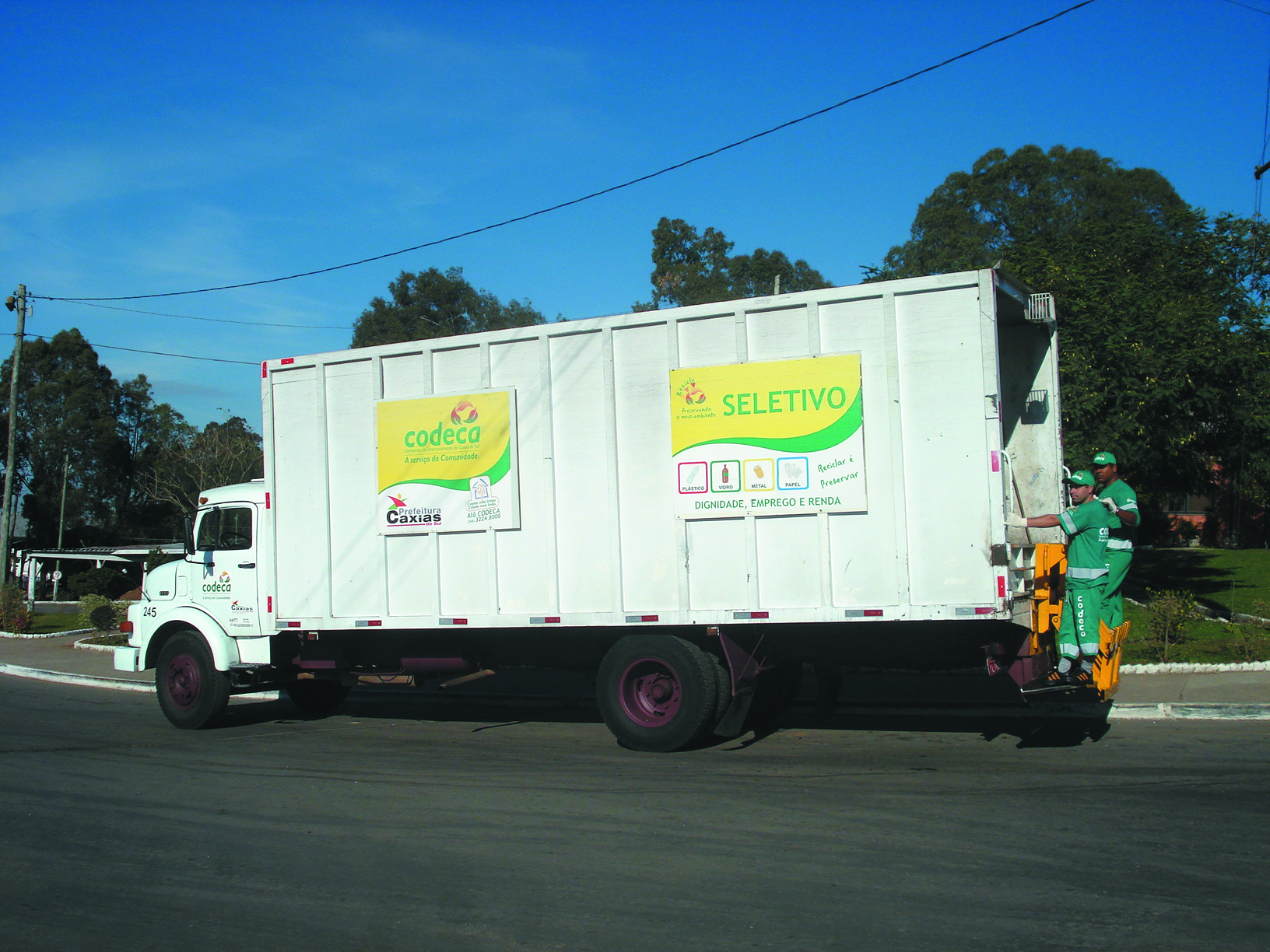  Distritos terão coleta seletiva regular a partir da semana que vem