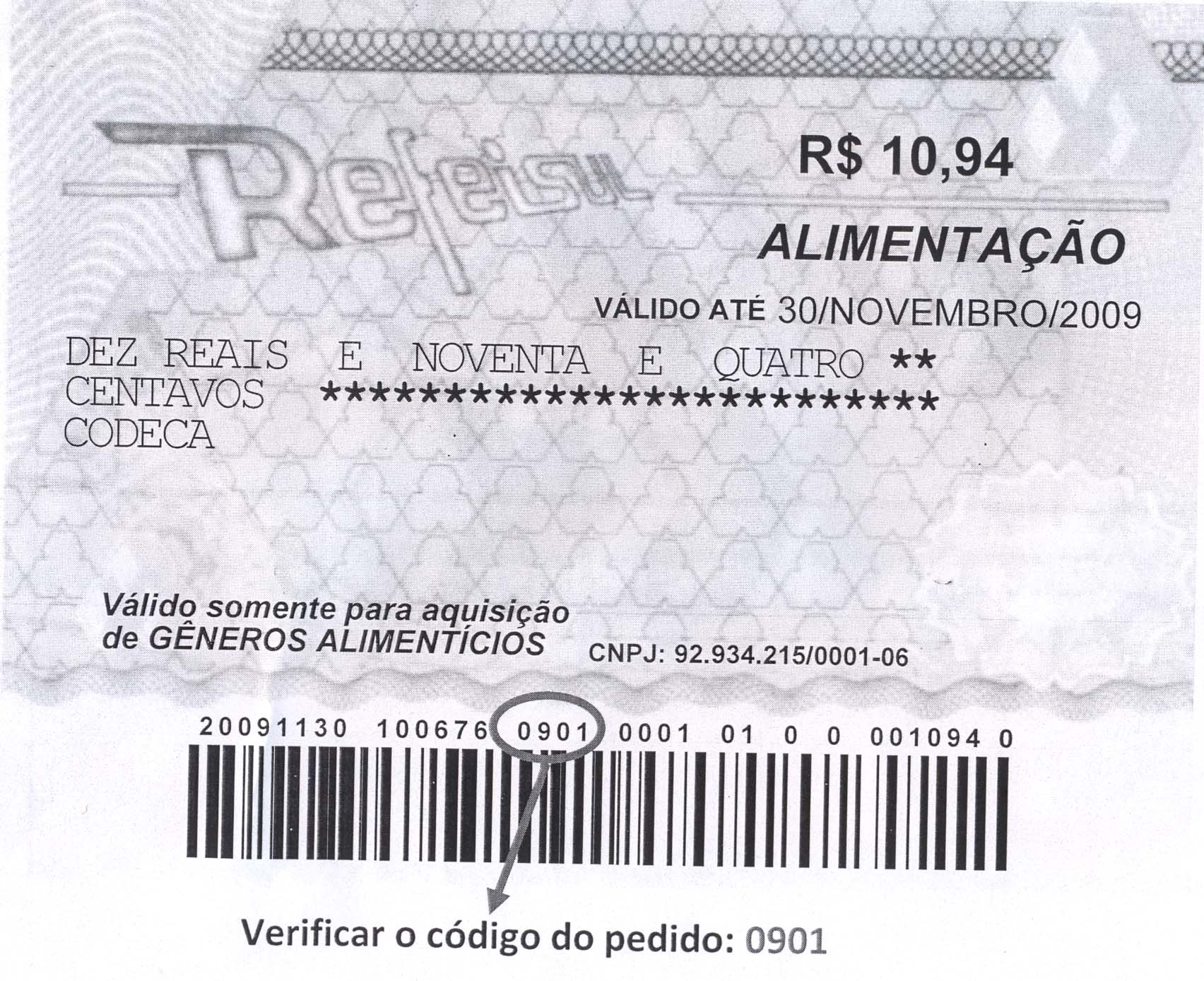  CODECA solicita que comerciantes não aceitem tickets Refeisul da Companhia