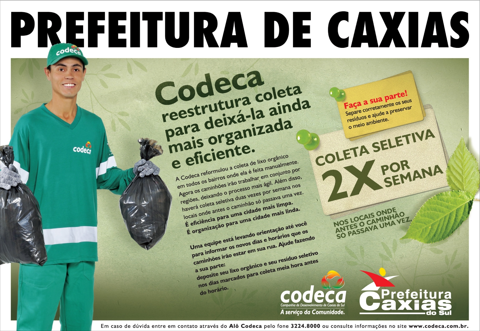  Vem aí reformulação na coleta manual de resíduos