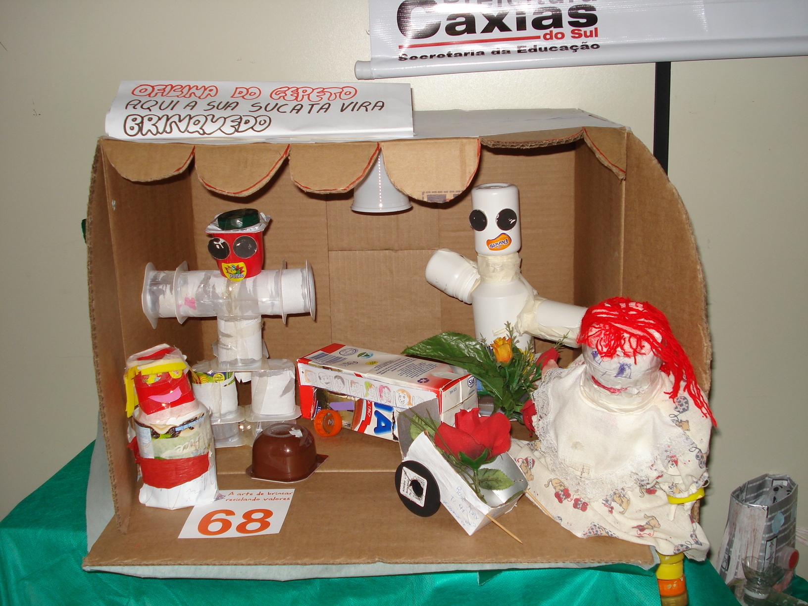  Premiação dos brinquedos recicláveis é nesta quinta-feira