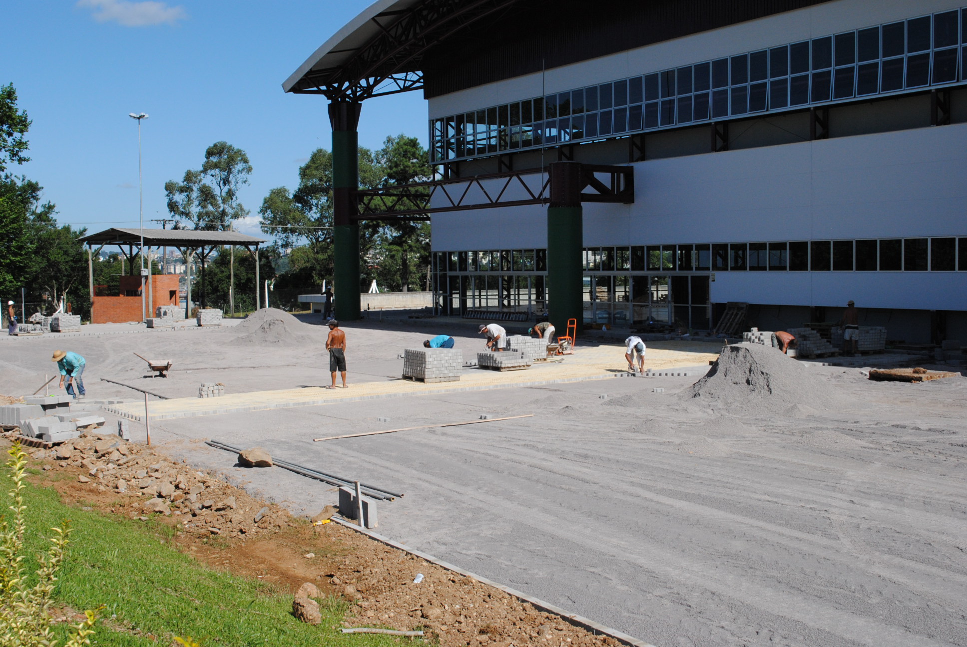 CODECA intensifica obras no Parque da Festa da Uva