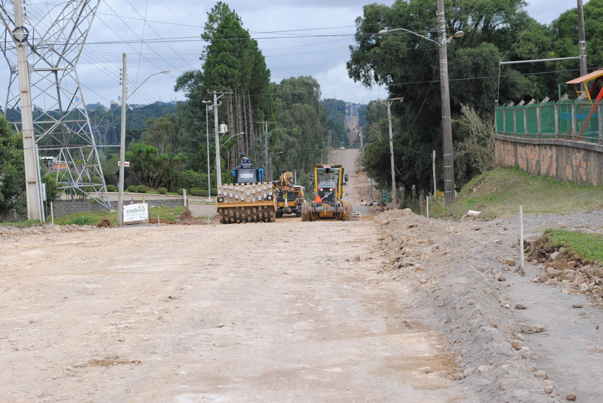  BLOQUEIO DA RUA ATÍLIO ANDREAZZA É ADIADO POR CAUSA DO TEMPO INSTÁVEL