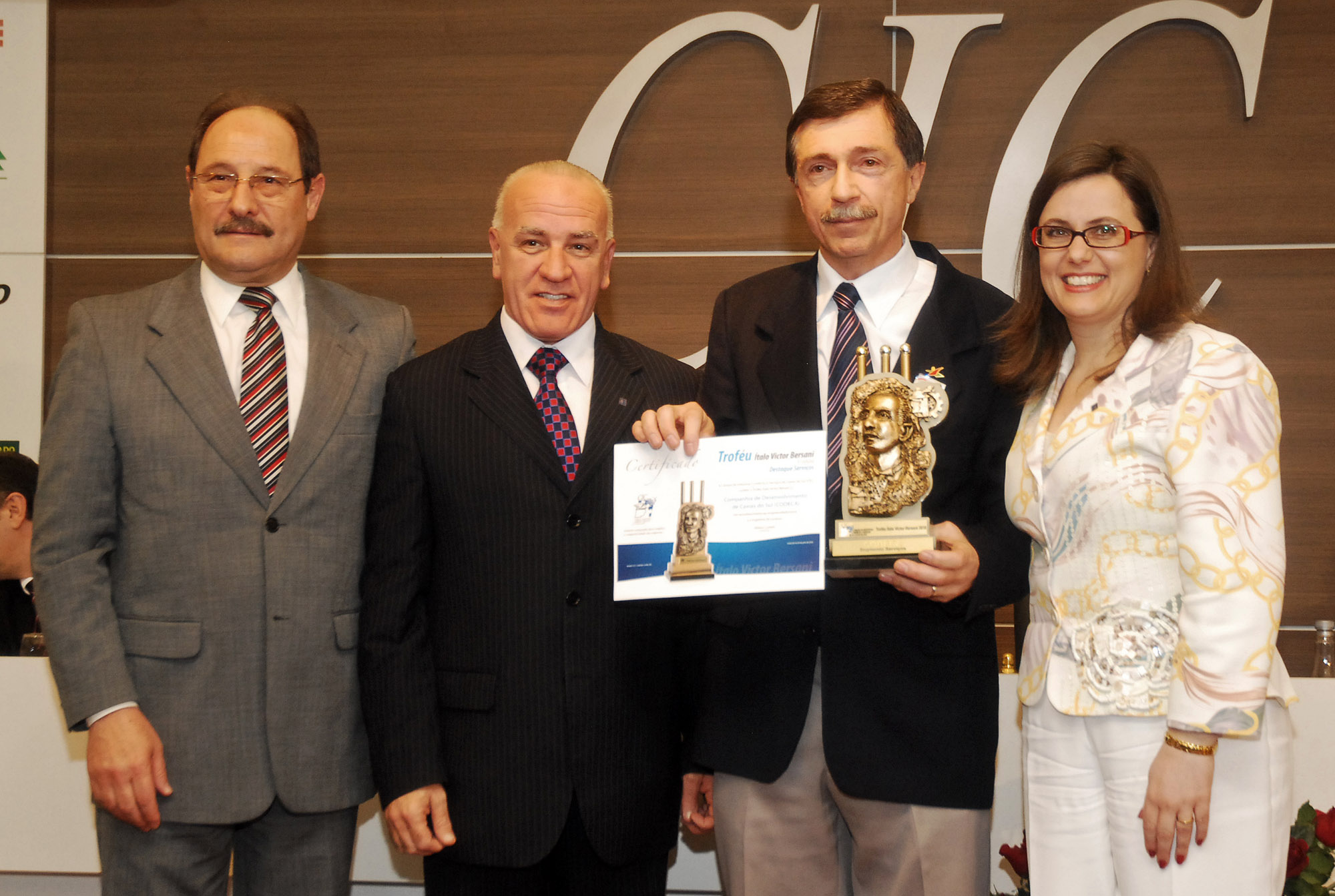  Codeca recebe Troféu Ítalo Victor Bersani