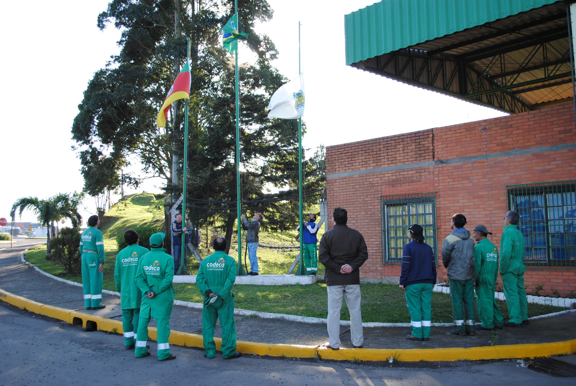  Colaboradores comemoram a Semana da Pátria e dão exemplo de civismo