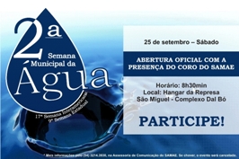  CODECA é parceira na promoção da 2ª Semana Municipal da Água
